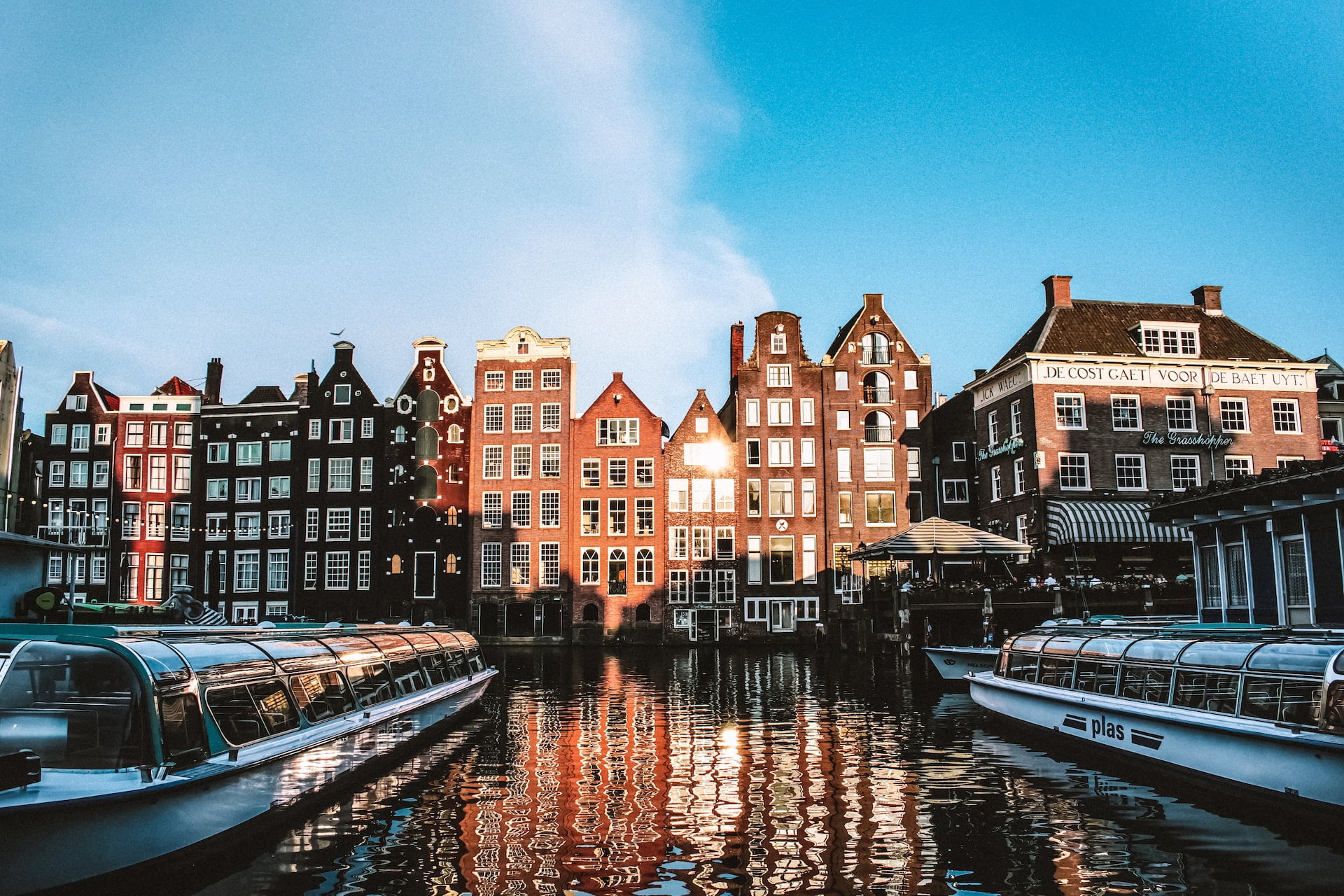 boottocht in Amsterdam